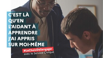 Affiche service civique 2024-2025